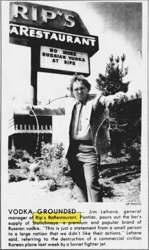 Heroes Bar-BQ & Brew (Rips BaRestaurant) - Sep 08 1983 Article
